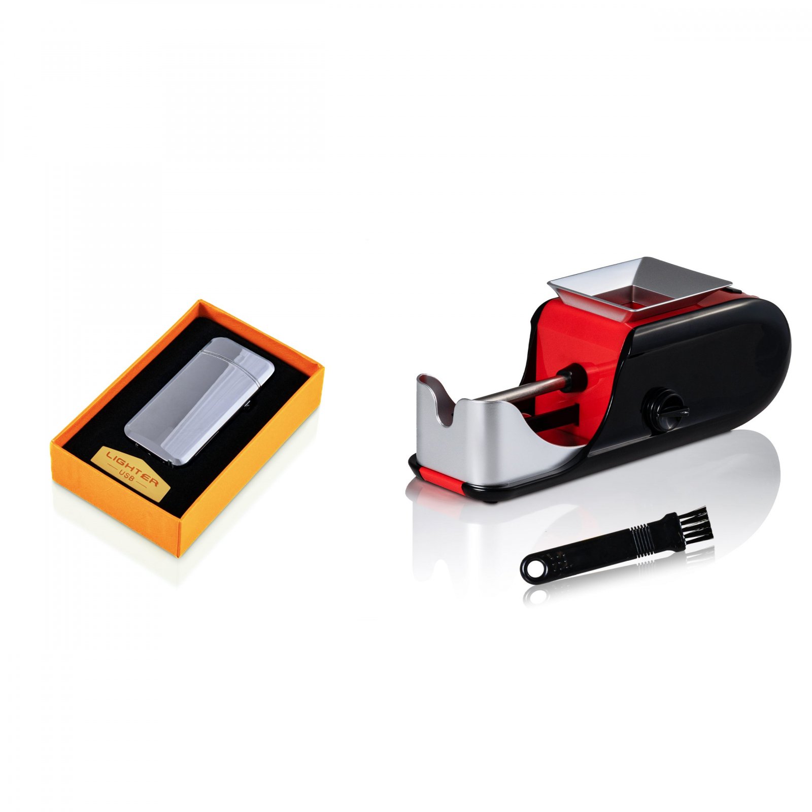 Pachet #2: Aparat injectat ?i brichet? USB