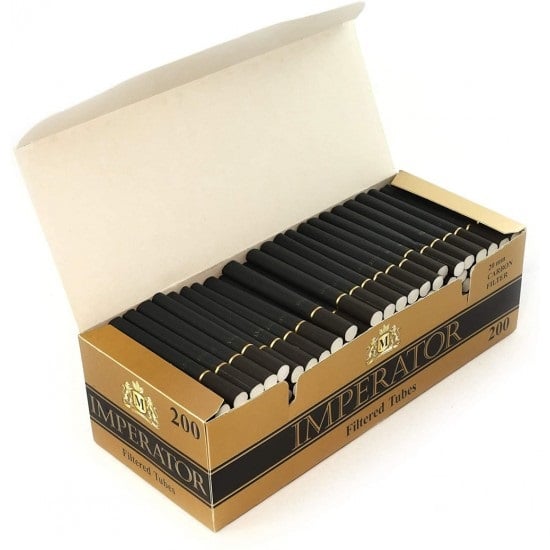 Tuburi Tigari Imperator Black 200 Carbon Multifilter